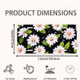 thumbnail image 2 of Pink Daisy Pattern Funny Personalized License Plate Rust-proof Stainless Steel Metal License Plate Suitable For Men And Women 12.2" x 6.2", 2 of 7