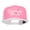 White Pink, variant on Blushing Bride Embroidered Neon Foam Trucker Cap - White Orange OSFM