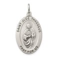 thumbnail image 6 of 925 Sterling Silver Saint Jude Thaddeus Medal, 6 of 6