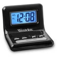 thumbnail image 2 of Westclox Digital Black Travel Alarm Clock- Model 47538A, 2 of 7