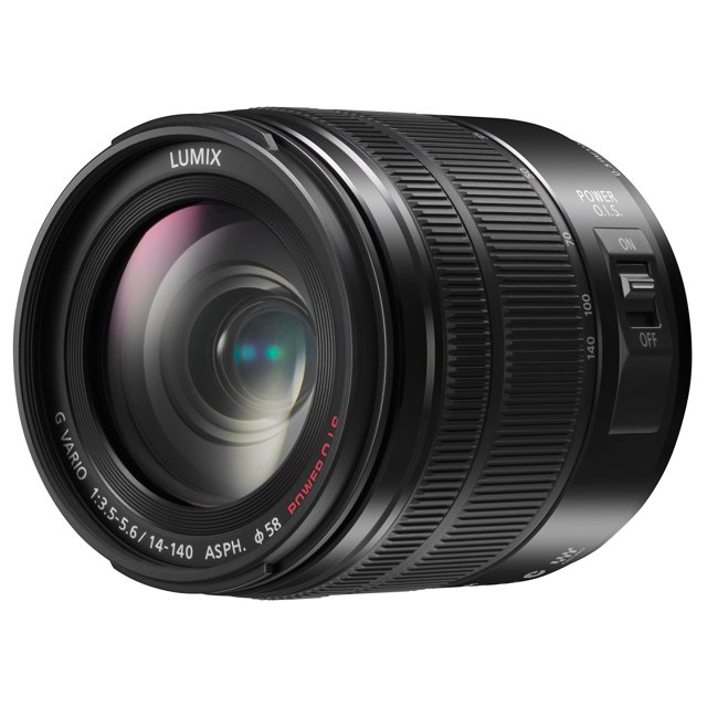 Lente Panasonic Lumix G Vario 14-140 Mm f/3.5-5.6 Negro 6Ave