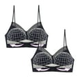 thumbnail image 4 of Eashery Bras for Women Lace Bras Womens Comfort Lingerie Black S, 4 of 5