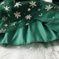 thumbnail image 3 of LWNYDPLSD Bridesmaid Dresses Formal Dress White Wedding Dress Green Dress for Girls Gothic Clothes Toddler Thanksgiving Outfit Girl Girls Size 8, Green 7-8 Years, 3 of 3