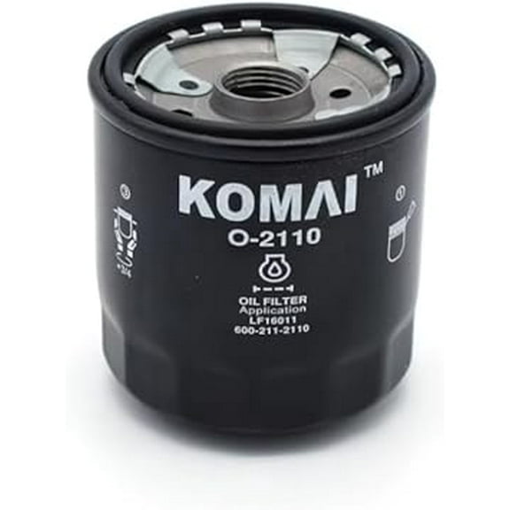 Oil Filter Compatible with Komatsu O-2110 600-211-2110 LF16011 904788100 P50-2016 87415600