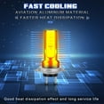 thumbnail image 5 of H7 LED Fog Light Bulbs 6000K Xenon White Super Bright High Power COB Chips LED Fog Lights DRL Bulbs, 5 of 8