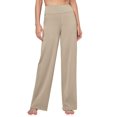 thumbnail image 2 of Pantalones de yoga Willit, vestido de pierna ancha, bolsillos de trabajo, cintura alta, 2 of 6