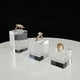 thumbnail image 4 of Qarigey 3 unids/set de soporte de exhibición de anillo, tienda de centro comercial transparente, soporte de joyería, organizador portátil para el Ropa, zapatos y accesorios Miscelánea Qarigey AP017640-01, 4 of 6