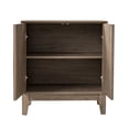 thumbnail image 4 of Sideboard Buffet with Doors and Shelves, Mid Century Modern Storage Cabinet, Wooden Buffet for Living Room, Seadrift, 4 of 11