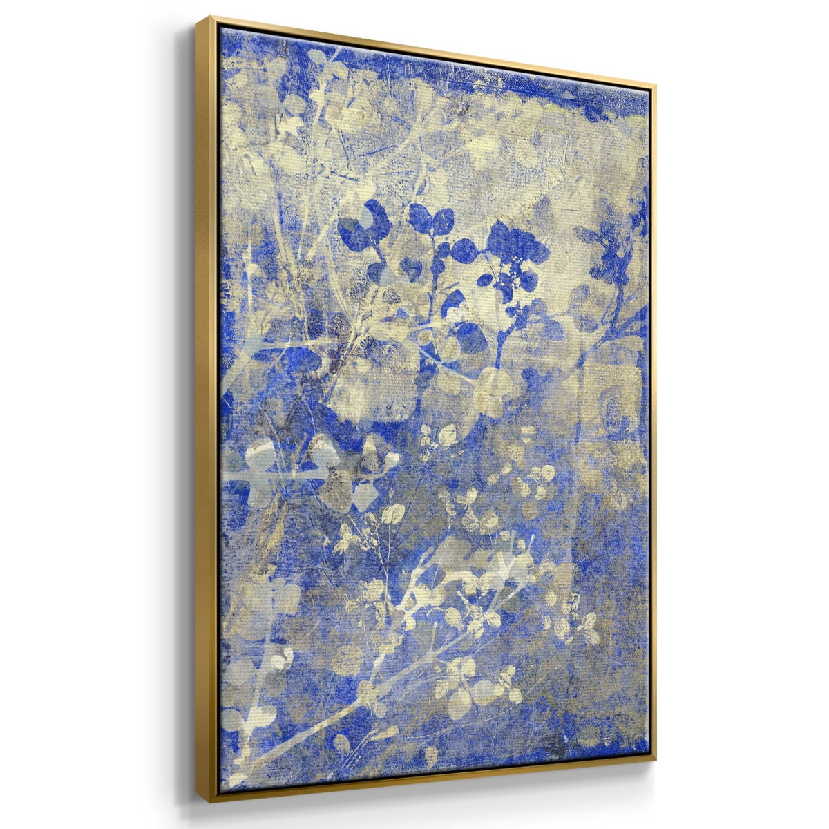 Boundless I Framed Premium Gallery Wrapped Canvas - Ready to Hang - 25 x 37 - Gold Floating Frame