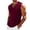 Wine, variant on Ecqkame Mens Tank Tops Knitted Pit Stripe Slim Fit Textured Vest V-Neck Sleeveless Casual Lightweight Breathable Daily Versatile Tops Brown Free Size