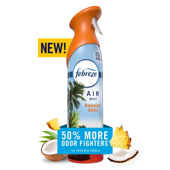 Febreze Air Mist Air Freshener Spray Hawaiian Aloha, 8.1oz