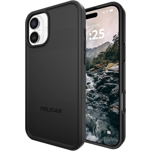 Pelican PELPRMAG-16 Plus (2024 iPhone Plus) Protector (Magnetic) Black