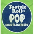 thumbnail image 2 of Tootsie Pop Flavors Sour Blackberry Women's T Shirt Ladies Tee Brisco Brands X, 2 of 2