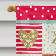 thumbnail image 3 of Carolines Treasures CK5257CHF 28 x 0,01 x 40 Po Malvi Vache Amour Drapeau Toile Maison Taille, 3 of 4