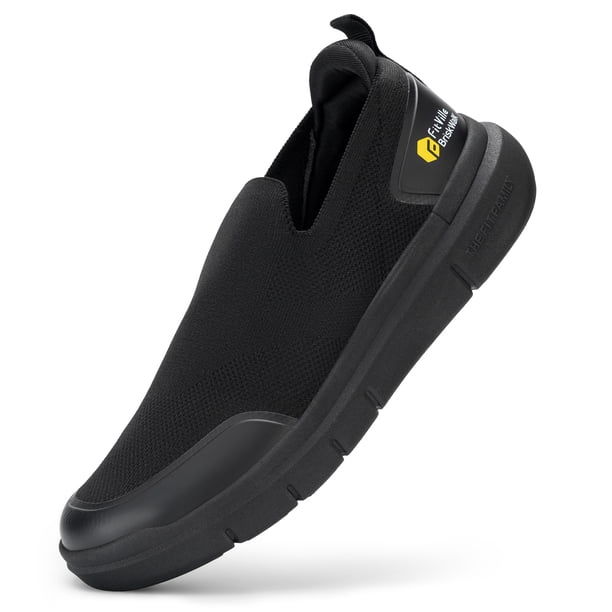 FitVille zapatos para caminar para hombre, zapatos para fascitis Plantar Extra anchos, ligeros para pies hinchados, alivio del dolor Ortopédico del pie