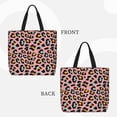 thumbnail image 2 of Balery Leopard Bolsa de Mano para Mujeres con Cremallera, Bolsa de Gimnasio con Compartimentos, Bolsa para Laptop, Bolsa para Trabajo, 2 of 7