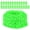 Green, variant on Plastic Safety Barrier Chain 120FT – Blue, 6MM Thick, UV Resistant, 1.5-Inch Links, 25 S-Hooks – Durable Crowd Control for Parking, Construction, Driveways, Queues – Color: Blue