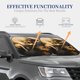 thumbnail image 4 of Fotbe Luxurious Gold Flow Juego de 2 Piezas de Parasoles para Parabrisas | Bloqueador Solar para Auto | Accesorios Plegables para Protección Solar Interior-Small, 4 of 6
