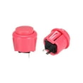 thumbnail image 4 of Interruptor de botón pulsador momentáneo redondo de 23 mm para juegos de arcade, color rosa, 6 piezas, 4 of 5