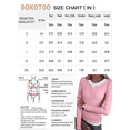 thumbnail image 4 of DOKOTOO Womens Crewneck Tops Casual Long Sleeve Shirts Color Block Blouses for Women Spring Slim Fit Pullover XL, 4 of 8