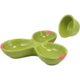 thumbnail image 2 of Ebros 8.25"L Ceramic Olive Halves Shaped Serving Bowl or Plate or Dish Platter, 2 of 5