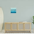 thumbnail image 2 of Brushed Sea Waves Crashing Coastal Painting White Framed Art Print Wall Art, 2 of 7