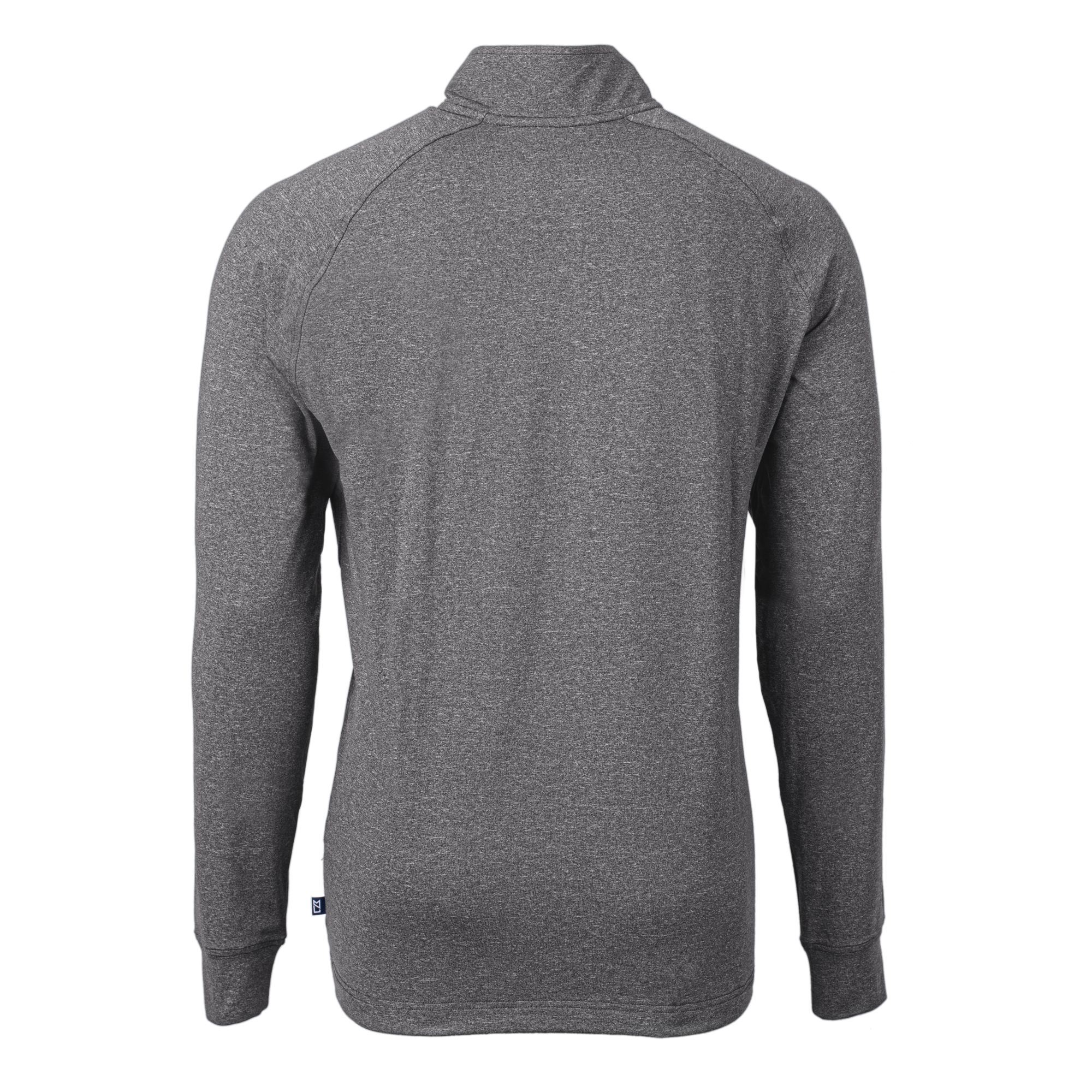 Men's Cutter & Buck  Heather Black Pacific Tigers Big & Tall Adapt Eco Knit Quarter-Zip Pullover Top - image 3 of 3