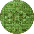 thumbnail image 1 of Ahgly Company Indoor Round Persian Green Traditional Area Rugs, 4' Round, 1 of 1