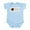 Sky Blue, variant on CafePress - Chocolate Lab Body Suit - Baby Light Bodysuit, Size Newborn - 24 Months