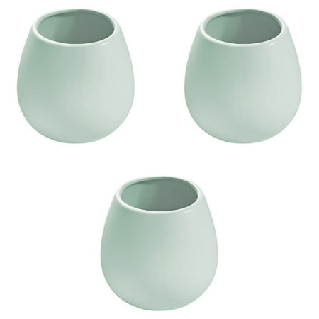 Arcadia Garden Small Round Wall Planter - Set of 3