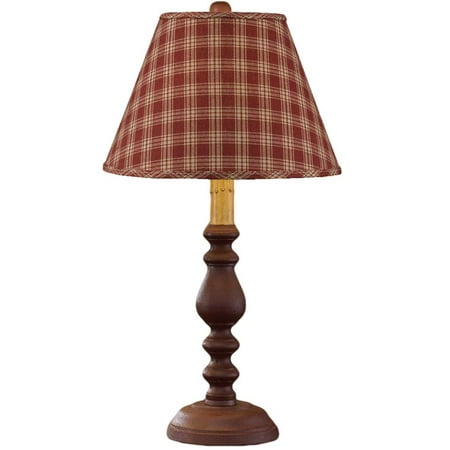 Large Red Candlestick Lamp With Choice Of 12 Lampshade