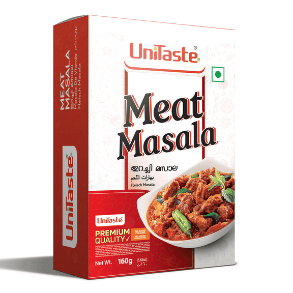 Unitaste Meat Masala – 160g (5.6oz), Premium Spice Blend for Meat Curries & Roasts