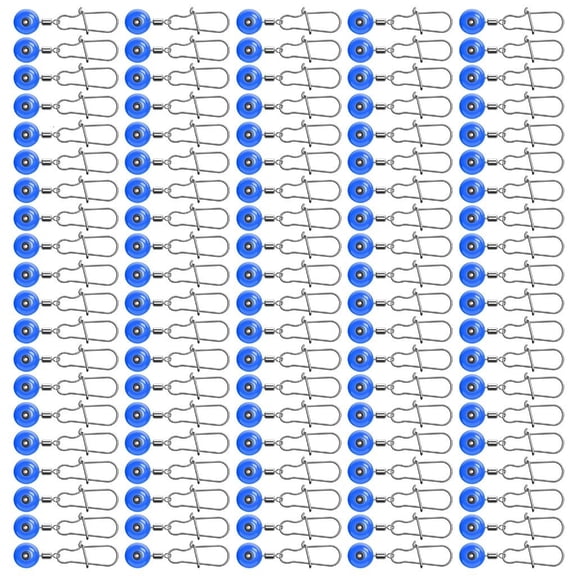 100Pcs Fishing Line Sinked Slides Fishing Float Bobbers Stops Space Bean Connectors Fishing Accessories Enduring