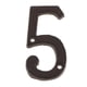 thumbnail image 4 of 3x Metal número casa licencia DIY número hogar Oficina Decoración, 4 of 9