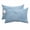 Blue, Sky, Denim, variant on Chaise Lounge Headrest Pillow 2 Pack, Beige Burlap Texture Waterproof Chair Pillows with Insert & Adjustable Elastic Strap for Beach Pool Recliner, Farmhouse Nature Linen Grain Outdoor Patio Pillow