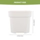 thumbnail image 2 of 10pcs Suculentas macetas macetas macetas de flores contenedores florales durables macetas HOMEMAXS 13470560-MX, 2 of 6