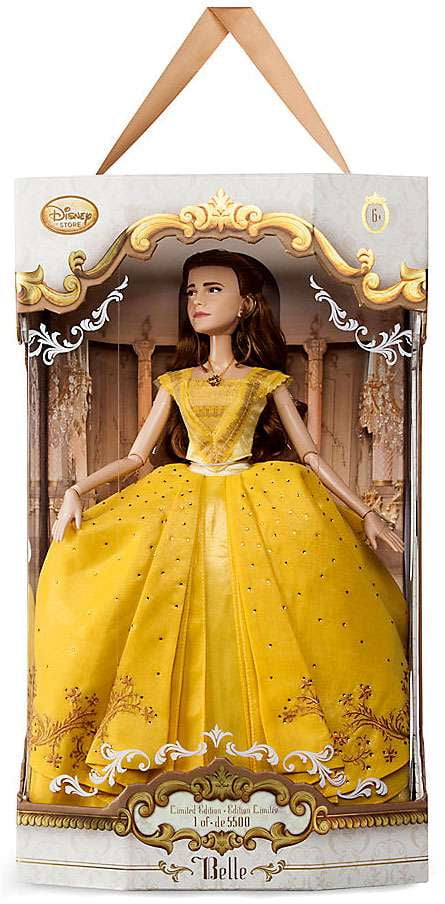 Disney Store Live Action Beauty and the Beast Belle Doll Outfit Ball Gown Dress 