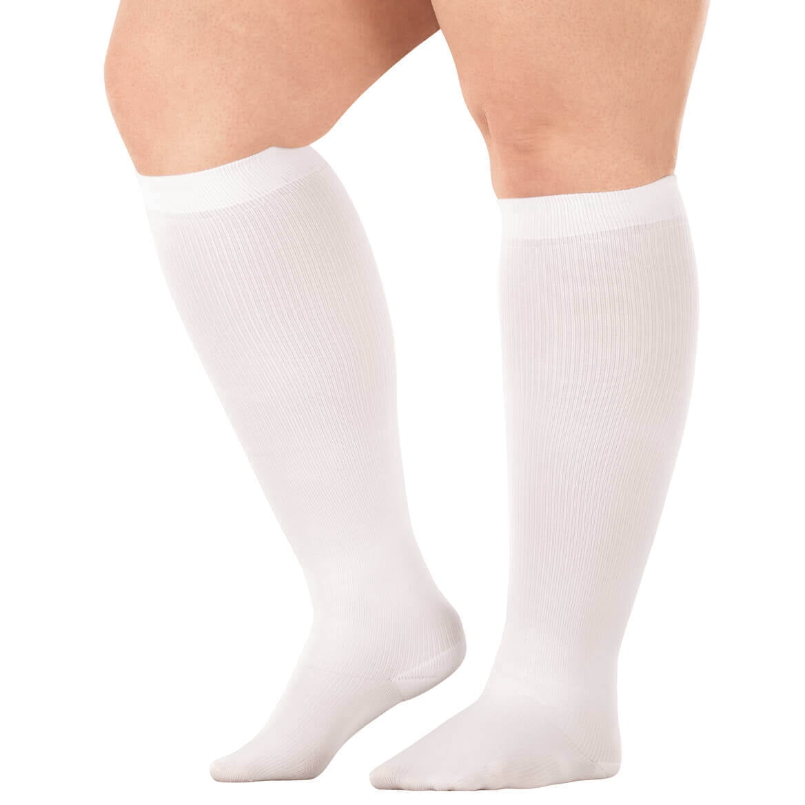 Silver StepsTM Wide Calf Compression Socks, 815 mmHg