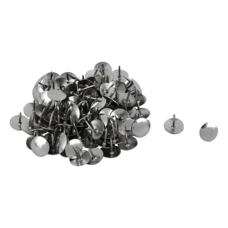 silver push pins