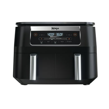 Ninja DZ090C Foodi 6-qt. 5-in-1 2-Basket Air Fryer with DualZone Technology