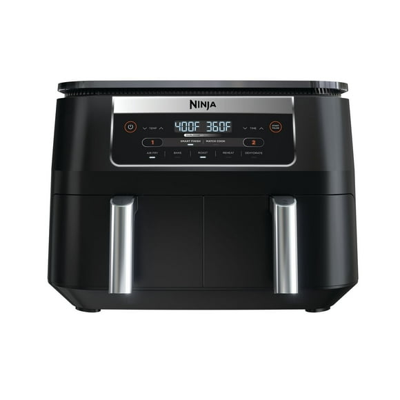 Ninja DZ090C Foodi 6-qt. 5-in-1 2-Basket Air Fryer with DualZone Technology
