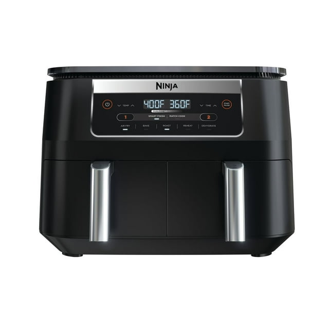 Ninja DZ090C Foodi 6-qt. 5-in-1 2-Basket Air Fryer with DualZone Technology