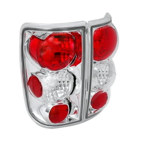 91 Chevy Chevrolet Blazer Tail Spec-D Tuning 1995-2004 Chevy Blazer Jimmy/96 Bravada Tail Lights 1995 1996 1997 1998 1999 2000 2001 2002 2003 2004 (Left + Right) ()