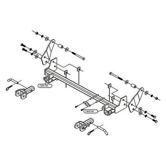 Roadmaster 1439-3 Mx Base Plate Kit - Removable Arms