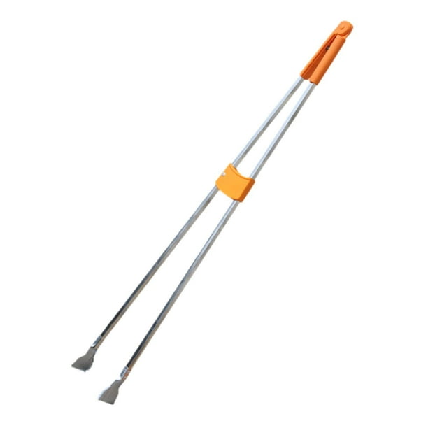 Pinza Recogedora Basura Bastón Herramienta Ergonómica Multiusos Antióxido Resistente Adecuada para Adultos con Movilidad Reducida Limpieza de Exterior Cabeza de Hierro