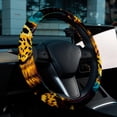 thumbnail image 6 of Leopard 14.5 Inch Printing PVC Leather Auto Accessories Car Wheel Cover Steering Wheel Covers, 6 of 6