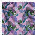 thumbnail image 4 of Soimoi Pink Fabric - By the Yard - 54 Inch Wide - Leaves Print Fabric - Nature - Inspired Elegance for Apparel and Decor Printed Fabric, 4 of 6