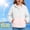 White, variant on Zecgelong Kids Hooded Zip Up Long Sleeve Sun Jacket With Pockets For Boys And Girls
