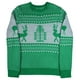 thumbnail image 1 of Túnica retro de Papá Noel Gibobby Suéter de Navidad con patrón geométrico Verde S, 1 of 5