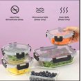 thumbnail image 3 of 24pcs Glass Food Storage Containers with Lids, Airtight Glass containers, 3 of 8